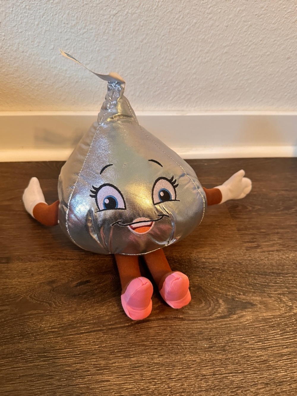 Hershey Kiss Silver Plush Chocolate Hershey Park 2023